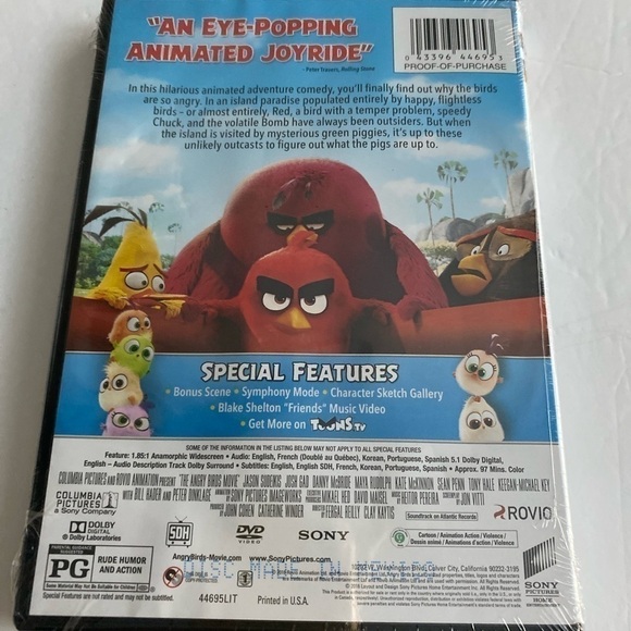 THE  ANGRY BIRDS MOVIE - Picture 4 of 4